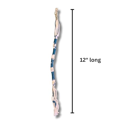 Sacred Jewish Tzitzit Bracelet Set - 4 Meticulously Hand-Woven Paracord Strings with Blue Thread & Steel Clasps - Meaningful Hebrew Prayer Ornaments for Spiritual Connection & Worship4