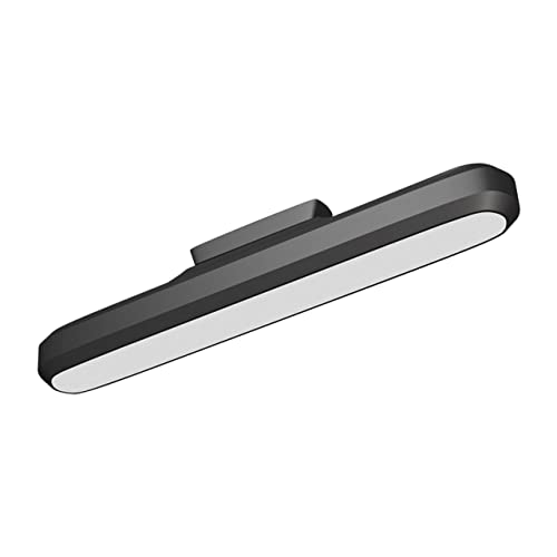 HOMSFOU Luz de noche cableado recargable banda seguridad USB led lights lamparas led luces debajo del mostrador para la cocina debajo de las luces del mostrador ordenador personal Black