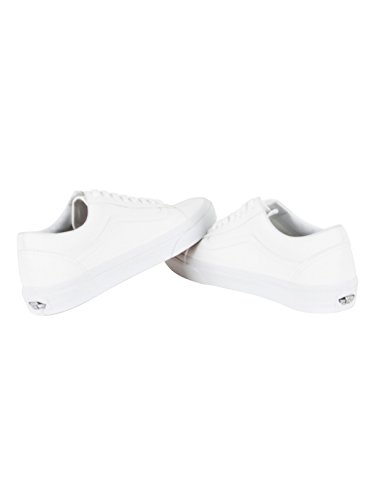 Vans Vans Unisex Adults U Classic Slip-ON Black Skateboarding Shoes, 12 UK, White Classic Tumble True White, US 11.5