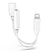 Produktbild [Apple MFi Zertifiziert] Adapter iPhone Kopfhörer&Laden, 2 in 1 Lightning auf 3.5 mm AUX-Audio Ladegerät-Splitter Kompatibel mit iPhone 13/12/11/XS/XR/X 8/iPad
