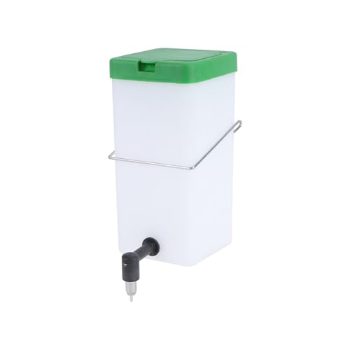 QUMIIRITY Bebedero para Conejos Automático 1L y Verde Fuente de Agua Potable para Mascotas Pequeñas Dispensador de Agua Antileak Herramienta para Beber Fácil de Limpiar