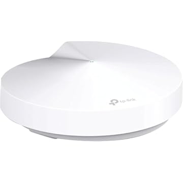 TP-Link Roteador WiFi Deco Mesh (Deco M5) – Roteador sem fio Gigabit de banda dupla, CPU quad-core, MU-MIMO, HomeCare, controle parental, até 2.000 pés quadrados de cobertura, funciona com Alexa,