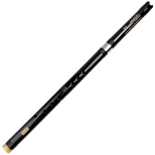 Bamboo Dreams - Chinese Woodwinds Instruments Collection 6 Separable Black Vertical Bamboo Flute Key G Traditional Chinese Musical Instrument Woodwind Music Instrument Xiao (With a mouthpiece)