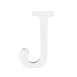 Ciieeo Adorns De Lletres De Fusta j 8 Cm Decoració De Paret Per a Bodes Festes i Aniversaris