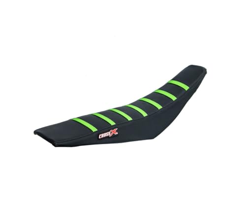 Housse de selle Kawasaki KX 85-100 CrossX Top Black Side Black