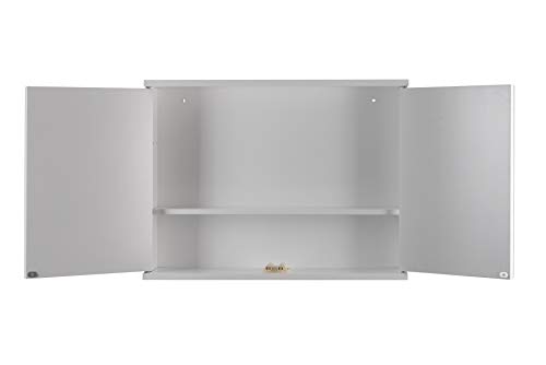 Croydex Simplicity Self-Assembly 2 Door Mirror Cabinet (FSC MDF), White Croydex Simplicity Self-Assembly 2 Door Mirror Cabinet (FSC MDF), White