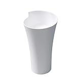 Mai & Mai Design Standwaschbecken freistehend Col30 in weiß, aus Mineralguss, Waschtisch, BTH: 52,3x52,3x90cm