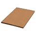 Aviditi SP4042 Single-Wall Corrugated Sheet, 42" Length x 40" Width, Kraft (Bundle of 5)