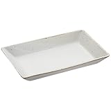 TAMAKI カサネ レクタングルプレートM 13.5cm 幅13.5cm×奥行き8.7cm×高さ1.2cm ホワイト スタッキング 収納 お洒落 皿 T-937464