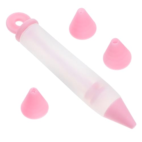 ASAKKURA Pennarello Per Decorazione Di Dolci in Silicone Di Pennarello Per Cioccolato e Strumenti Per Lettering e Disegno Su Torte e Biscotti Varie Opzioni Di Ugello Per Decorare Crema e Al