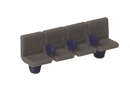 Peco NB-29 Modern Platform Seating (Pk12) N Gauge
