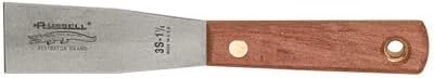 CRL Russell 1-1/4 in Stiff Blade Putty Knife - Carbon Steel