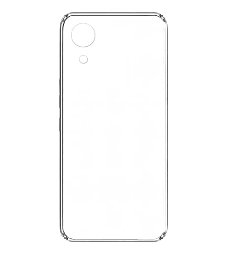 Image of COVERBLACK Transparent Rubber Back Cover for Samsung Galaxy A03s - SM-A037FZ - Transparent