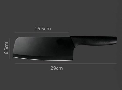 Image of Cheft - Butcher Kitchen Knife Set of 1, Stainless Steel - Heavy Duty Blade, Professional Butcher Chopper for Home Kitchen and Restaurant (Butcher Knife 29 cm Pack 1)