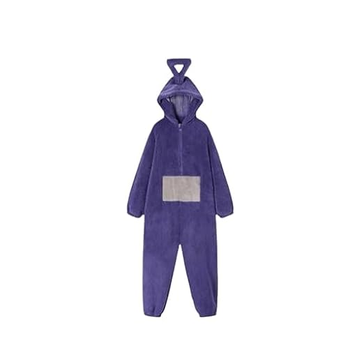 Cutecool Pijamas De Mujer Teletubbies Adultos Mono Neutros Ropa Animal Papel Juego De Roles Hogar Fiesta - Morado - M | Ya disponible en tu tienda friki favorita! En mundofriki.es!