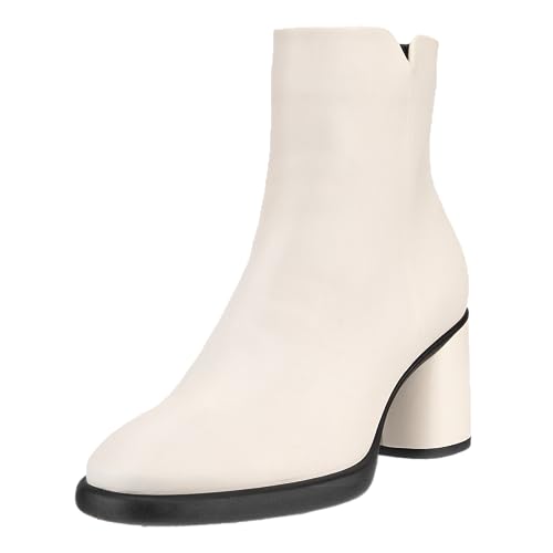 ECCO Women's Sculpted Luxury 55MM Ankle Boot, Limestone, 11-11.5