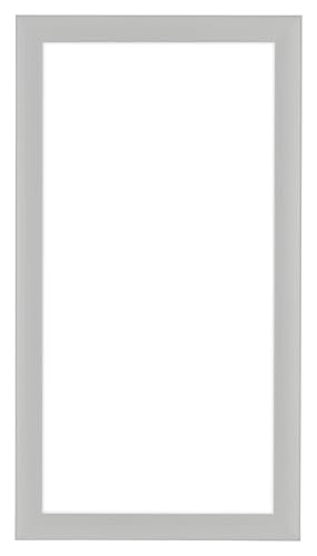 Dutch Frame Factory - Marco de foto 45x80 cm - Blanco Grano De Madera - Marco de fotos fabricado MDF en cristal acrílico antirreflectante - Marco 45x80 cm - Colonia