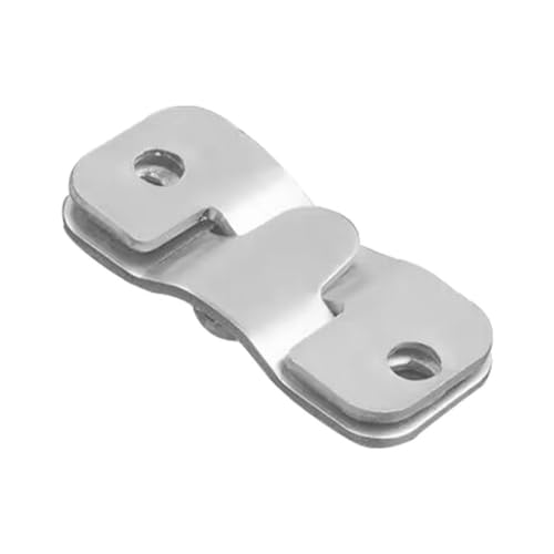 Image of 10Pcs Furniture Flush Mount Bracket Z Clip Steel Wall Buckle Bracket Wall Hanger Photo Picture Hanger Hook for Hardware Wedding, Small