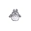 Totoro Gray Fluffy (S)