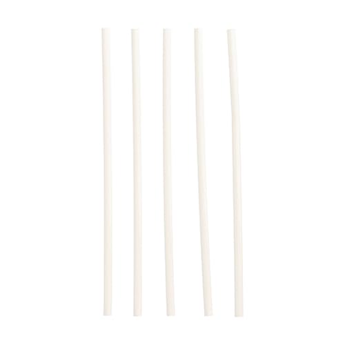 1000 cannucce, carta Ø 6 mm · 20 cm bianco