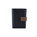 ✔️OTTIMA QUALITA’: portafoglio realizzato al 100% in vera pelle, morbida e resistente all’usura. Dal design moderno ed elegante, ampio e capiente