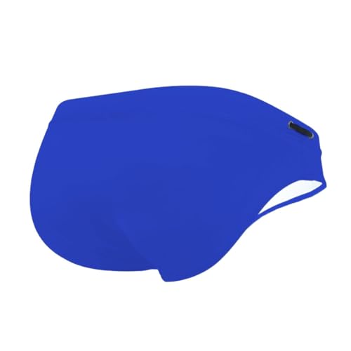 Men's Quick Dry Swimming Trunks Briefs Solid Swimwear Boxer Swimsuit Underwear with Elastic Drawstring4