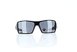 Oakley OO9081-04 Men's Oil Rig Sunglasses|| Matte Carbon W Prizm Black Lenses