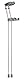Days Elbow Permanent User Crutches (Eligible for VAT relief in the UK), Adjustable Crutches with Comfy Handle, Pair with Left and Right Ergonomic Handles, Walking Support Aid, Injury or Disability