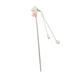 Style accrocheur : son nouveau style vintage chinois unique vous assure de vous démarquer, faisant de vous le centre d'attention dans n'importe quel cadre, épingle à cheveux à pompon chinoise, accessoires pour cheveux hanfu chinois