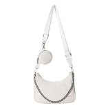 Picture of myfriday Crossbody Hobo Handbags for Women with Coin Purse Pouch, Soft Leather Designer Shoulder Bags - 2 Size Shoulder Strap