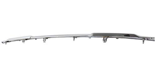 Perfit Liner New Replacement Parts Rear Bumper Center Cover Molding For 2017-2018 Rogue With Abs Plastic Chrome Fits Ni1144107 850726Fl1A #TOP4