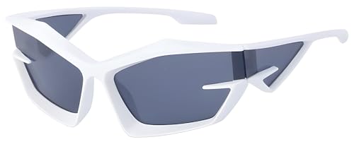 Image of Roshfort Sports Non Polorized Sunglasses UV Protection Sunglass for Men & Women Cycling Running Driving Fishing Multi Shade Glasses ITALIC (Size -Medium)