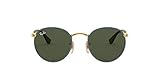 ray ban round metal schwarz 0RB3475Q-919431-50 Ray-Ban Unisex Round Craft Rb3475q-919431 Lesebrille, Blau Jeans, 50