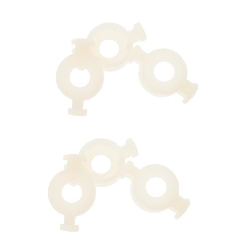 Levemolo 6 Piezas De Soportes De Pistón Pequeños, Almohadillas De Resorte Para Trompeta, Placa De...