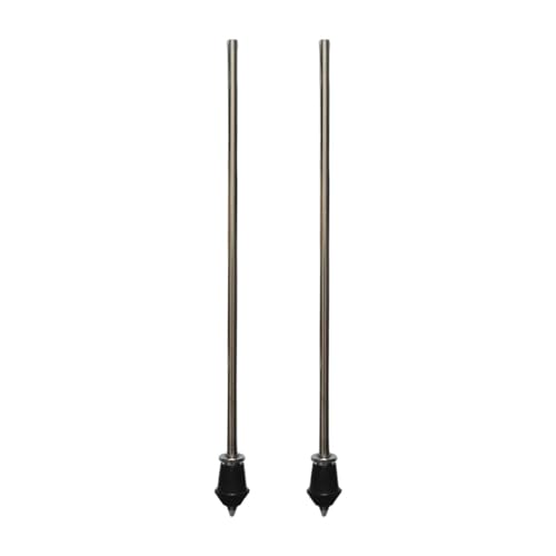 2x Soporte para Tom de Suelo y Patas para Bombo, Hardware Profesional para Batería, Metal, 30 cm de Longitud miniatura 1