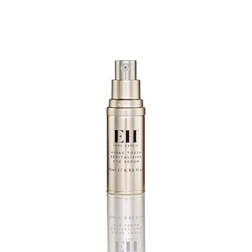 Emma Hardie 15ml Midas Touch Revitalising Eye Serum with Hyaluronic Acid, Visibly Reduces Fine Lines, Puffiness & Dark Circles, Lifting & Strengthening Eye Contour Area, Vegan & Cruelty Free