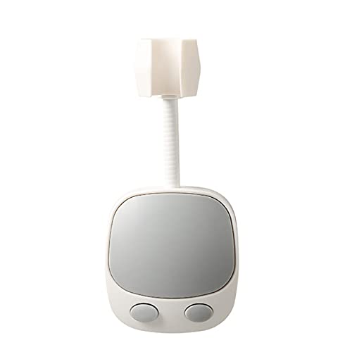 Leteh Duschkopfhalterung Ohne Bohren,Verstellbare Duschhalterung für Duschkopf,Plastik Duschkopf Halterung Wand mit Haken,Handbrause Halterung Brausehalter für Badezimmer (Grau) Cover