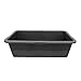 ViD Concrete Bucket 40L, Pack of 5, Black, Plastic, 70 x 40 x 22 cm