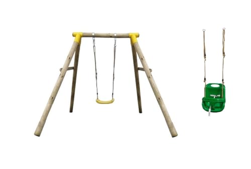 Spilli Outdoor World Altalena singola 'Rowan Infante' con SEGGIOLINO E SEDILE ERGONOMICO
