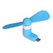 Imagen de FortunateSweet Ventilador portátil USB C para teléfonos para mini enfriador de mano