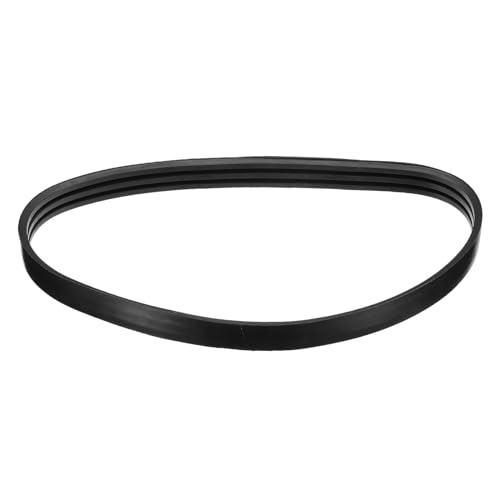 Image of uxcell 3 /A55 or 3 /4L570 Banded V-Belt Classic Wrapped Rubber, 3 Banded /3 Ribs, A Profile, 55 inch(1400mm) Inside Circumference