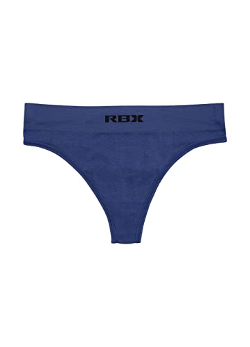Rbx Women's Underwear 5-Pack Seamless Thongs No Show Panties Multi Solid/Camo Xl #TOP5