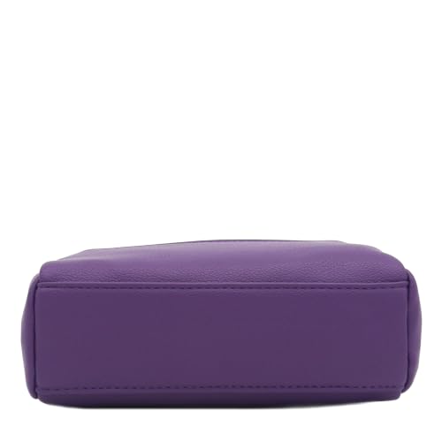 Image of FashionPuzzle Triple Zip Small Crossbody Bag