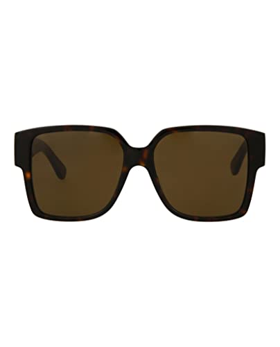 Saint Laurent Square Dark Havana Sunglasses