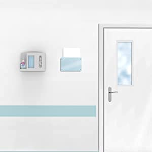 Versa Products Respiratory Hygiene Sanitation Station Dispenser, 3 Compartments, Wall Mounted, Ppe Storage For Face Masks, Gloves, Hand Sanitizer, Tissues For Corporate Hygiene Solutions, Black #TOP3