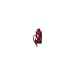 Cortelco 2554-MD-RD 255447-VBA-20MD Wall ValueLine RED (ITT-2554-MD-RD)
