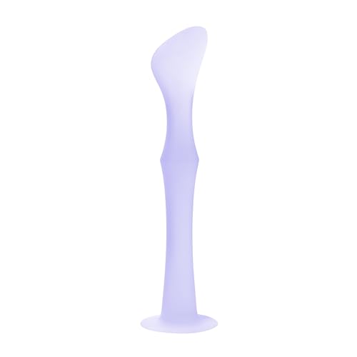 Image of Olababy Diaper Rash Cream Applicator with Suction Base | Soft Silicone Lotion Brush | Bum Healing Ointment Spatula for Newborn Babies (Lilac)