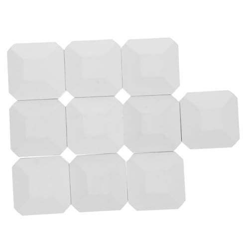 COLLBATH 10pièces Briquettes Cordierite Auto-nettoyantes Rechange Barbecue Gaz Extérieur Amélioration Performance Et Répartition Chaleur Uniforme Compatible Bbq Gaz Portable