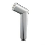 Handheld Bidet Sprayer Set for Toilet with Stainless Steel Attachment, ABS Material, Bathroom Hygiene Cleaning Tool, 14.5 x 6 cm Size