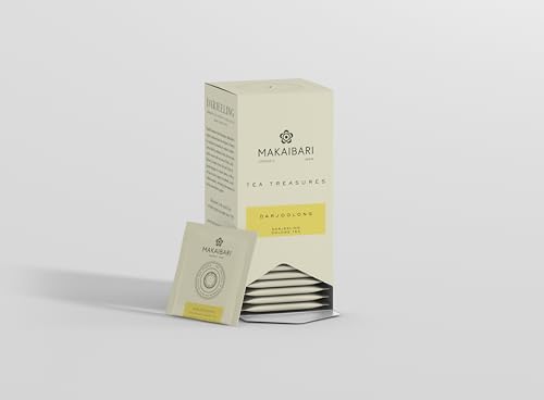 Image of Makaibari Tea Treasures Darjoolong Oolong Tea 25 Tea Bags (50g) Pack